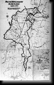 Interessengebiet des Lagers - The camp interest zone. Original map. * Interessengebiet des Lagers - KL Auschwitz - originln mapa * 760 x 1235 * (204KB)